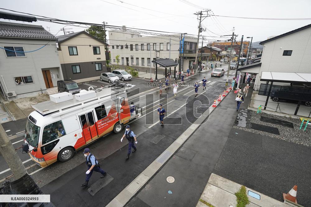 Tokyo Olympic torch relay