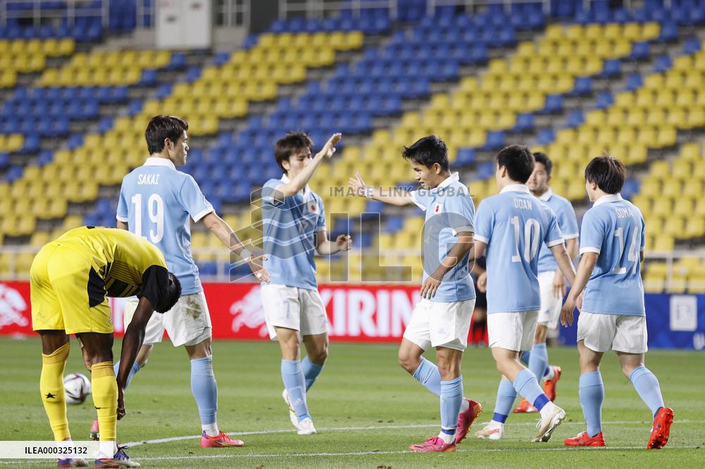 Football: Japan-Ghana U-24 friendly
