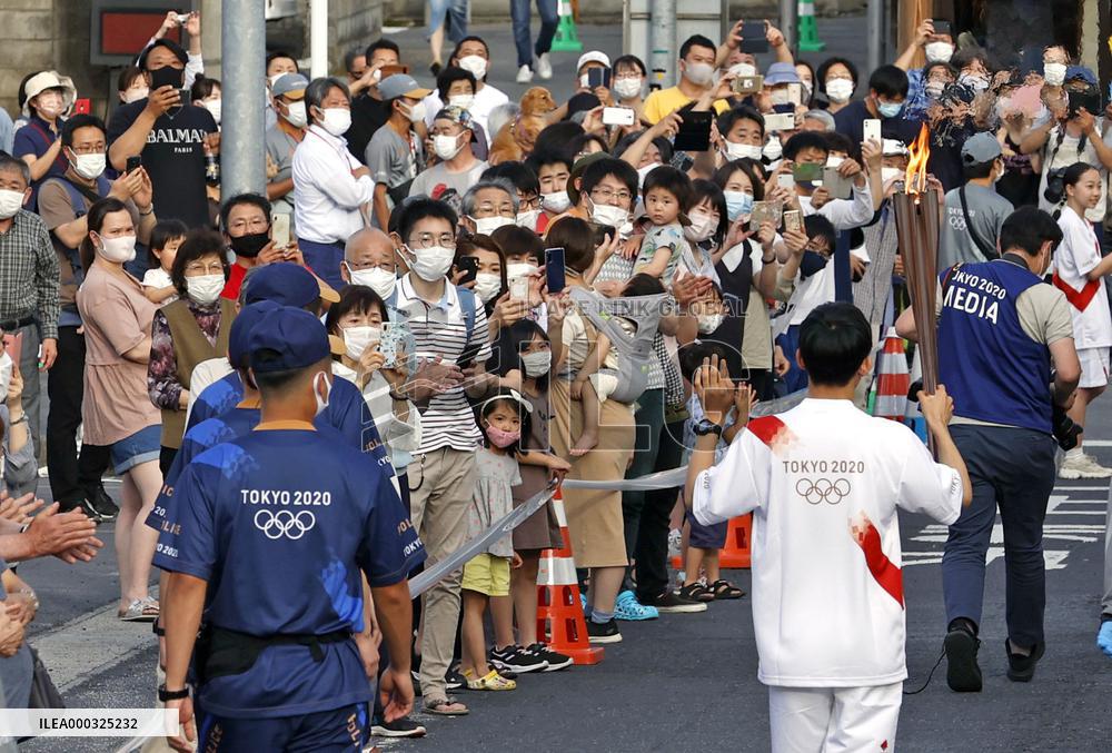 Tokyo Olympic torch relay