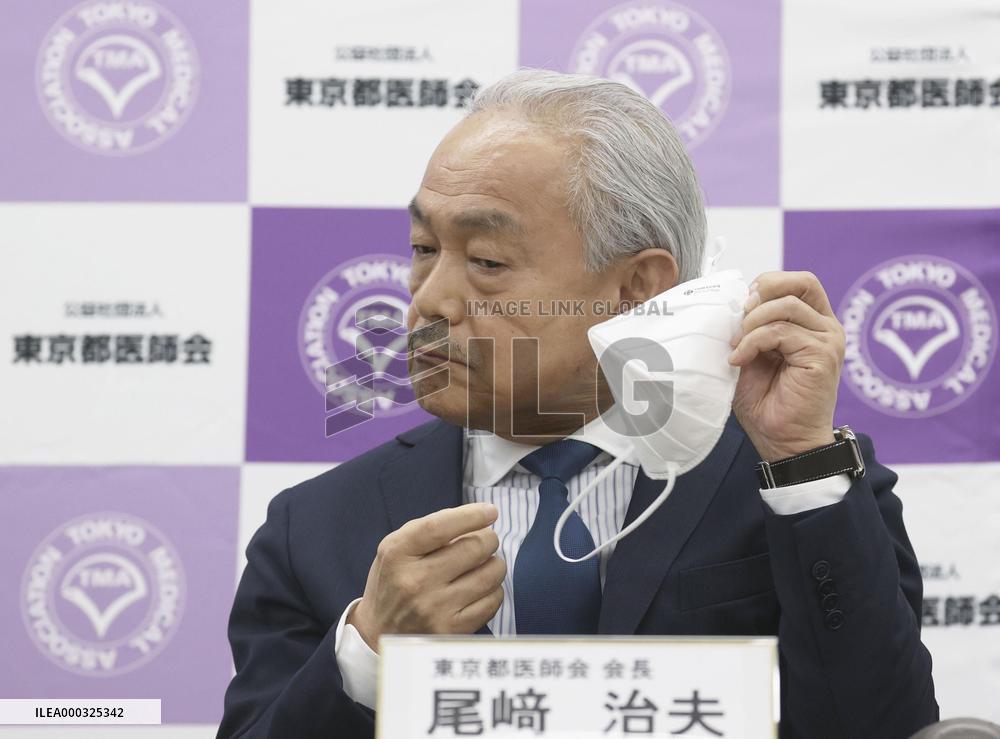 Tokyo Medical Association chief Ozaki