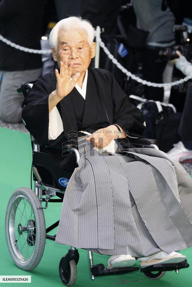 Director Kaneto Shindo at Tokyo Int'l Film Festival