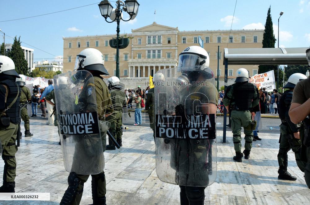 Strike in Greece