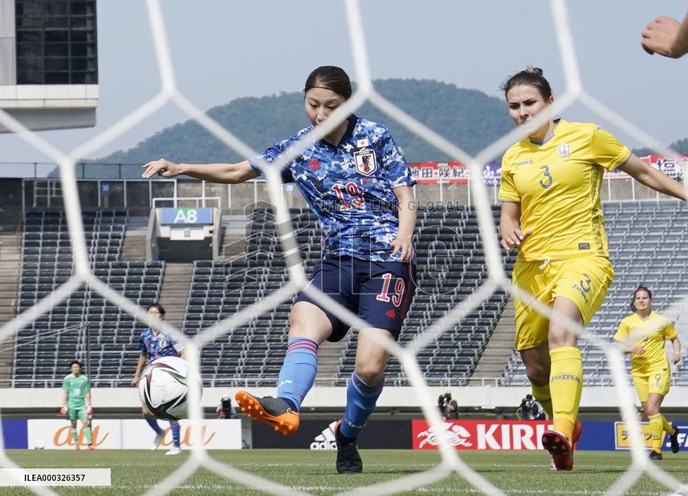 Nadeshiko Japan beat Ukraine in Olympic warm-up