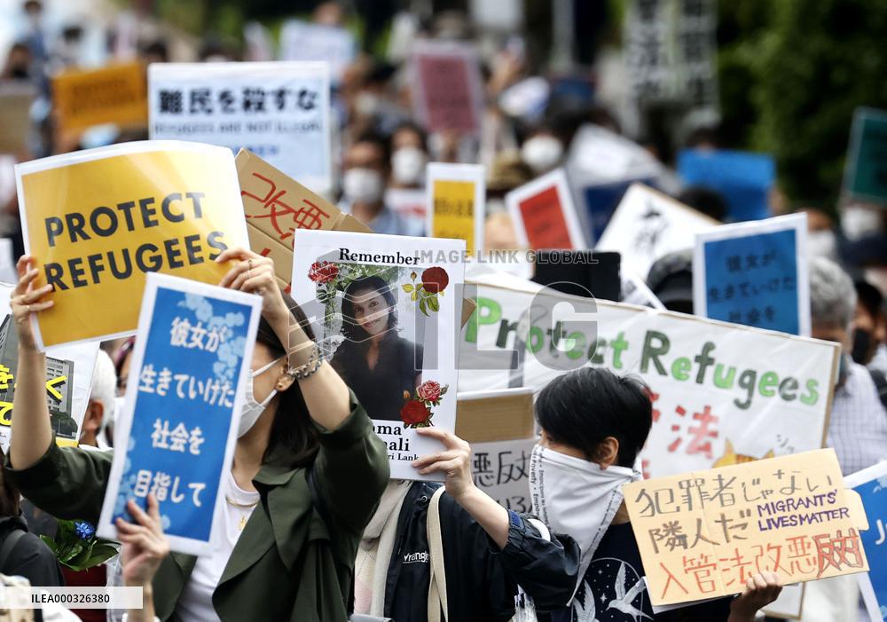 Death of Sri Lankan woman at immigration facility in Japan