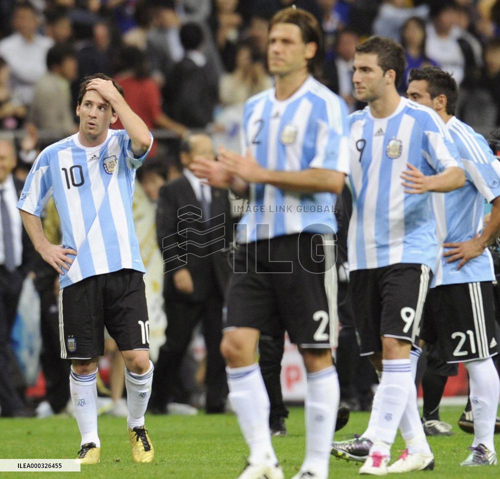 Japan beat Argentina in friendly