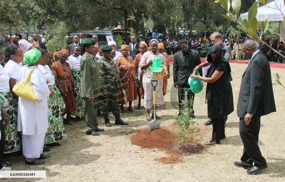 Funeral for Maathai