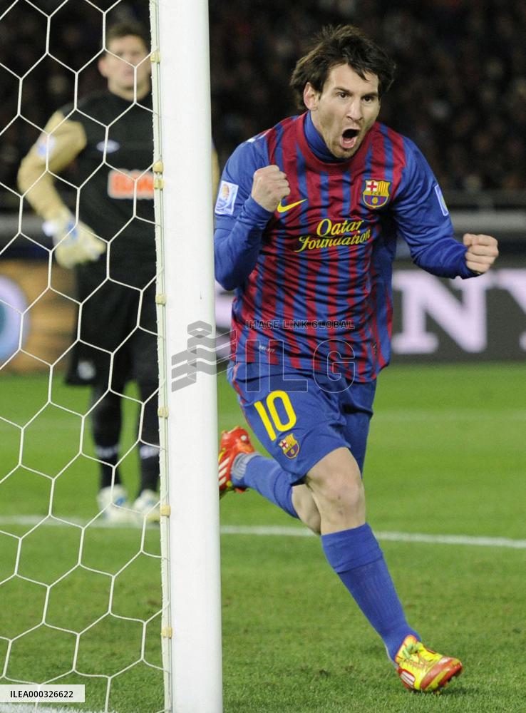 Barcelona's Messi