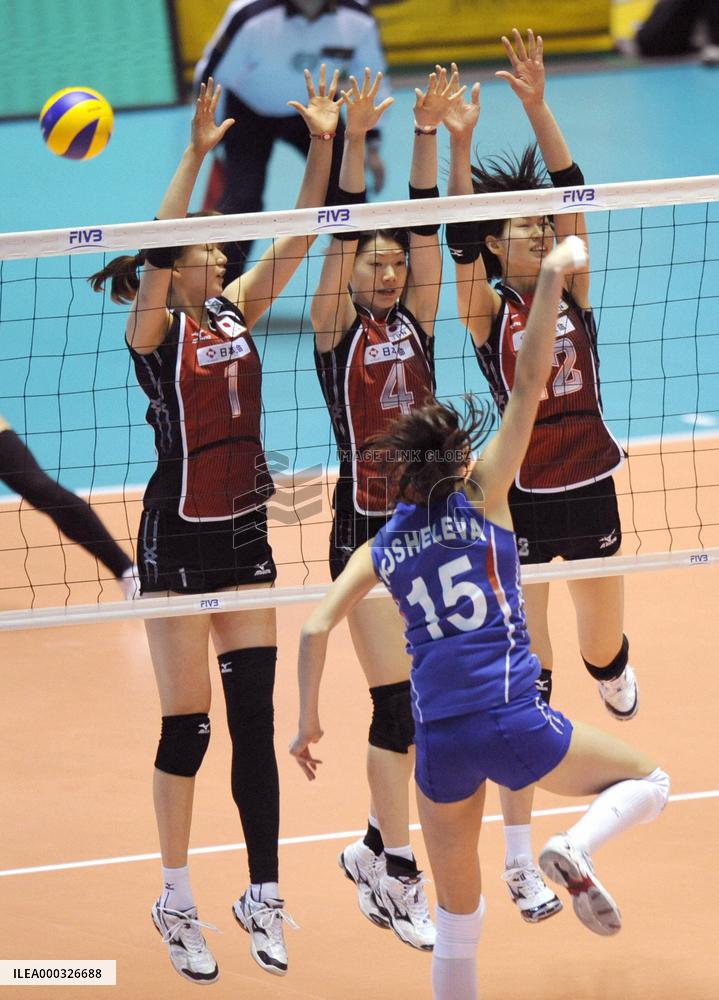 Russia outclasses Japan at women's world c'ship