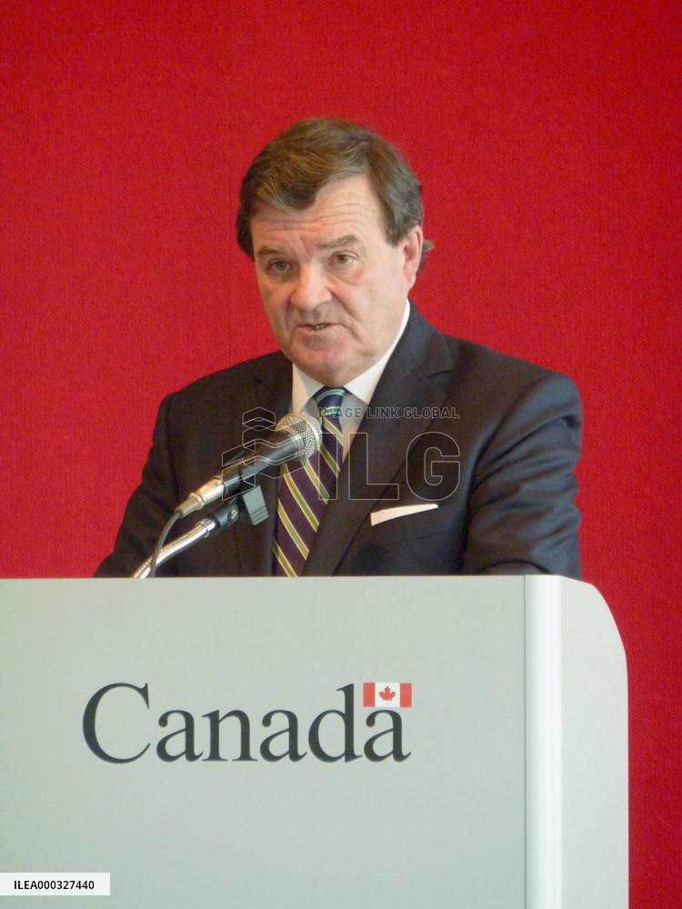 Canadian finance minister Flaherty