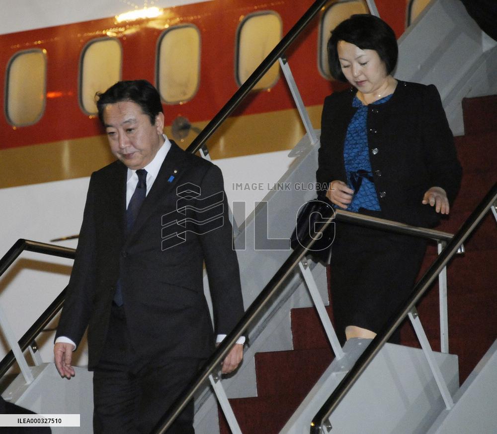PM Noda arrives in Bali