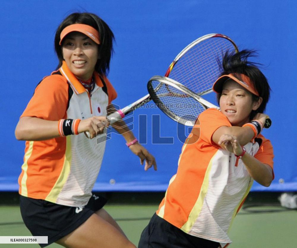 Sugimoto-Uehara win soft tennis doubles gold