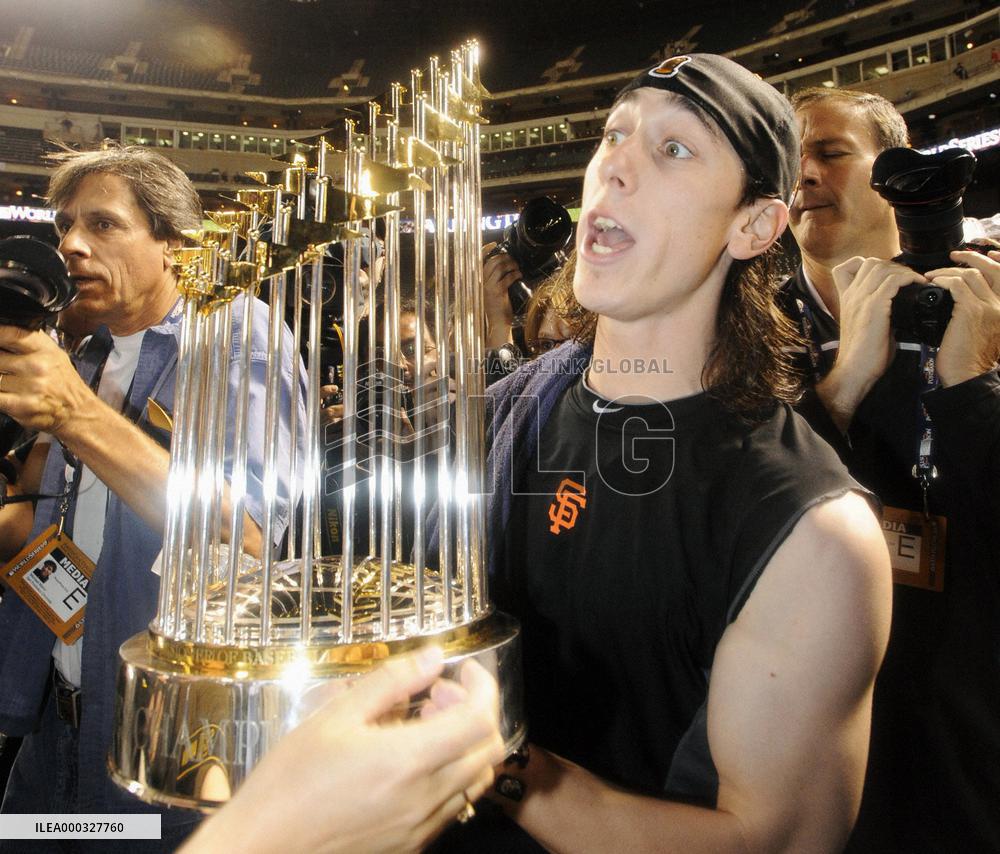 Giants win World Series