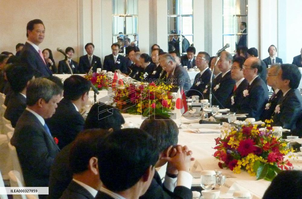Vietnamese Prime Minister Dung in Japan