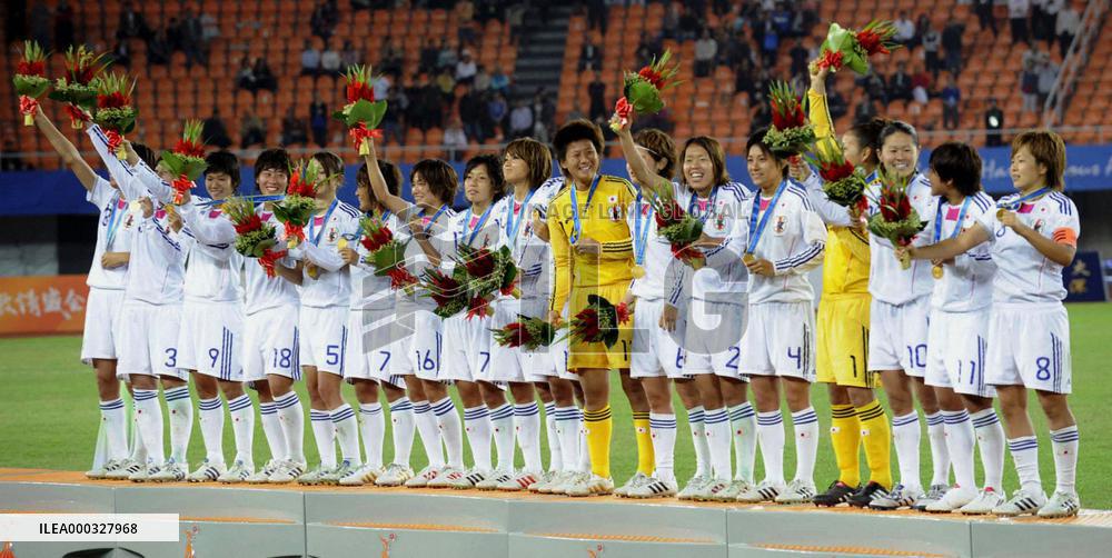 Japan win in Asian Games women's soccer