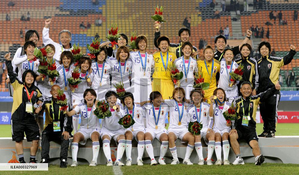 Japan win in Asian Games women's soccer