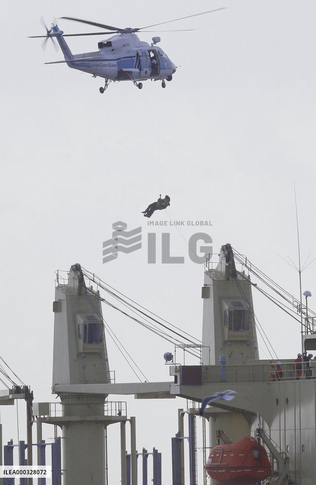 Panamanian freighter stranded off Hokkaido