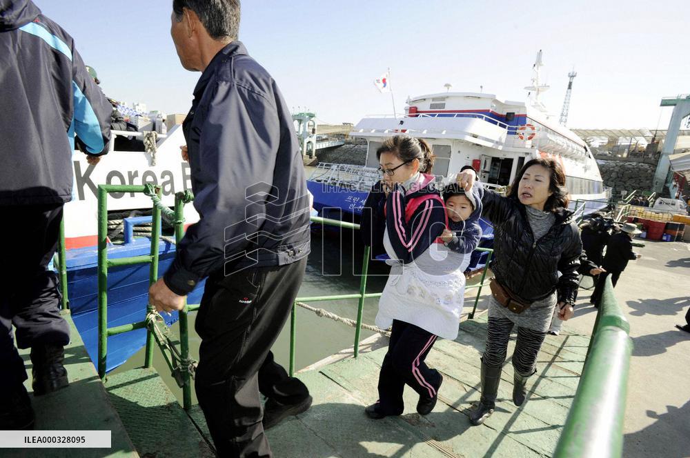 Ferry service to Yeonpyeong Island resumed