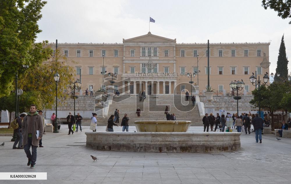 Syntagma Square in Athens