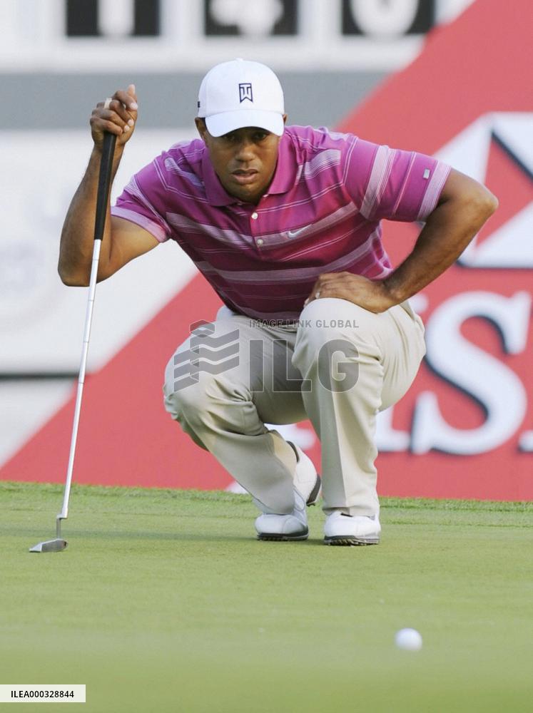Woods at HSBC Champions