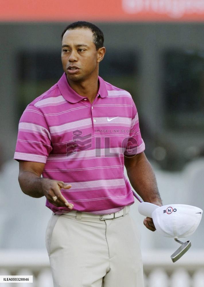 Woods at HSBC Champions