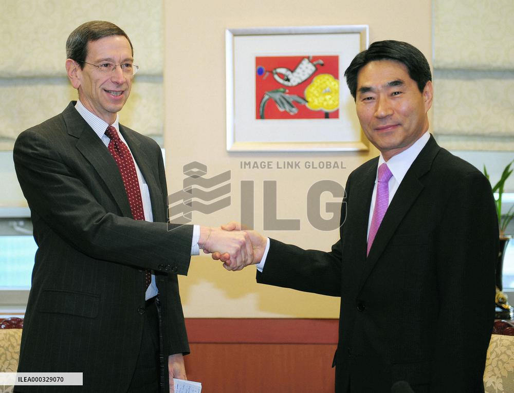 U.S. special adviser Einhorn in Seoul