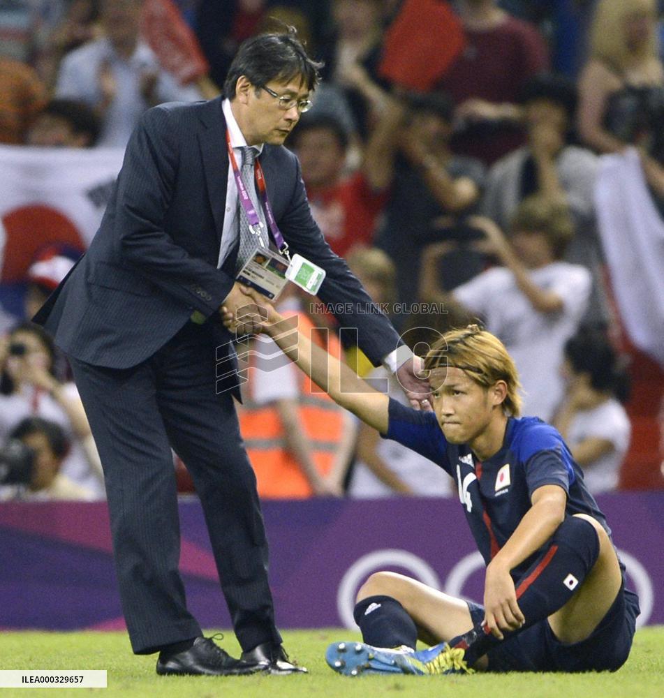 No medal for Japan men's soccer team after losing to S. Korea