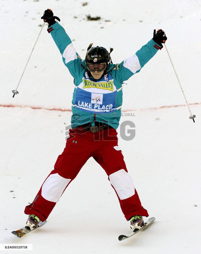 Kearney wins women's moguls World Cup in Lake Placid