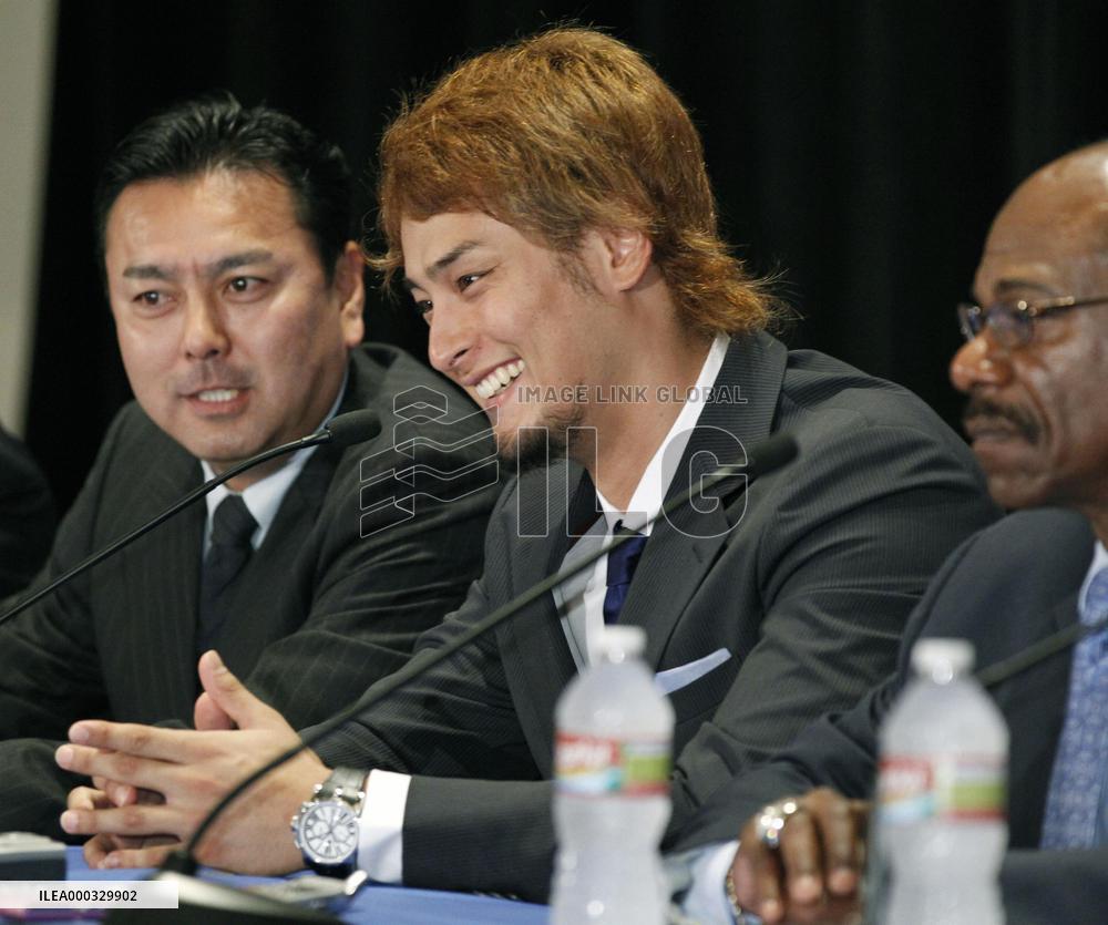 Darvish introduced as new Texas Rangers pitcher