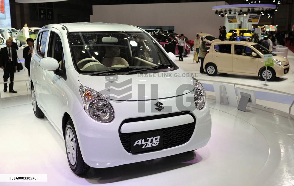 Suzuki's Alto Eco displayed at Tokyo Motor Show