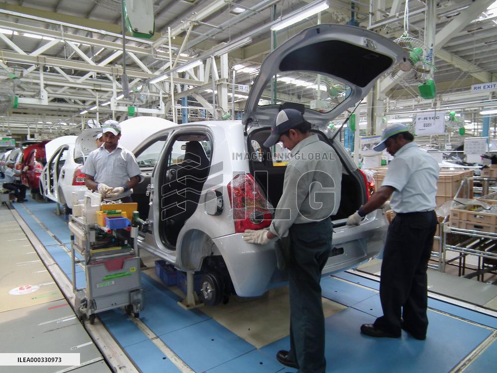 Toyota Etios manufactured in India