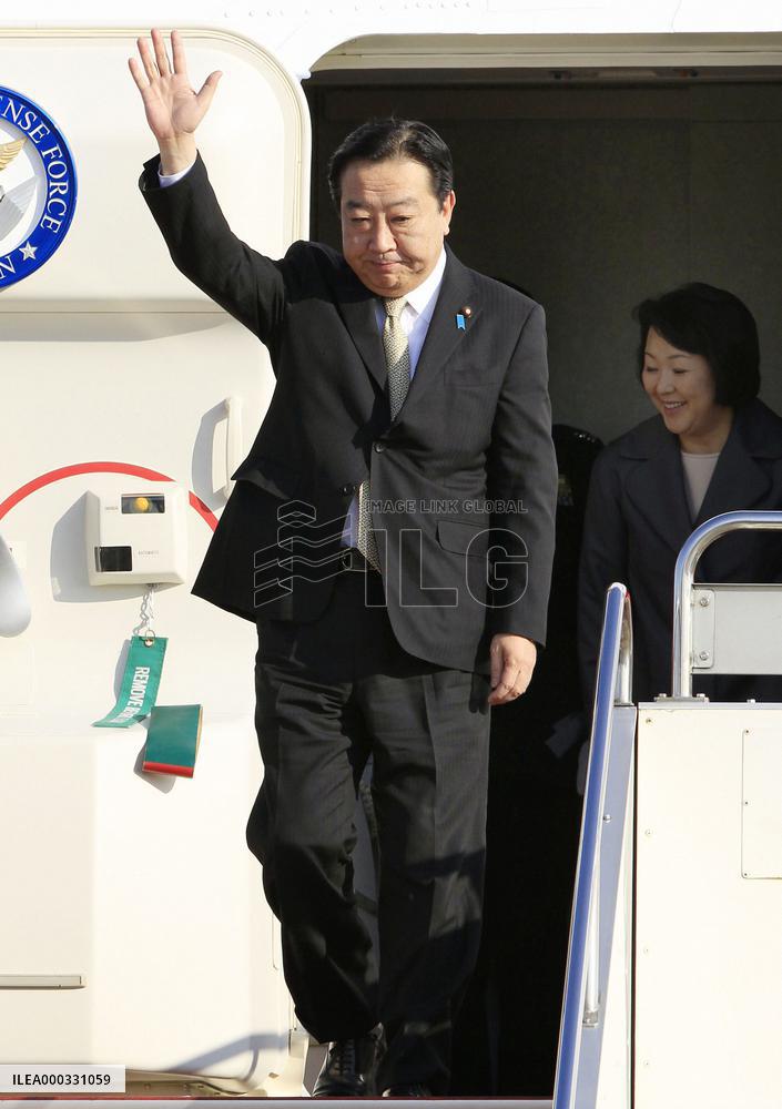 PM Noda returns from India