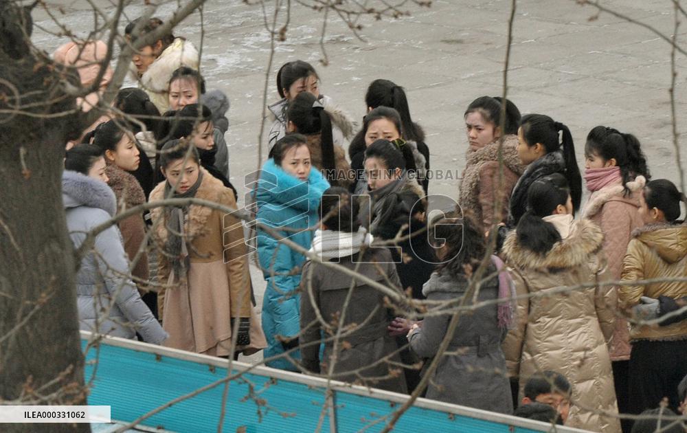 N. Koreans in China mourn Kim Jong Il