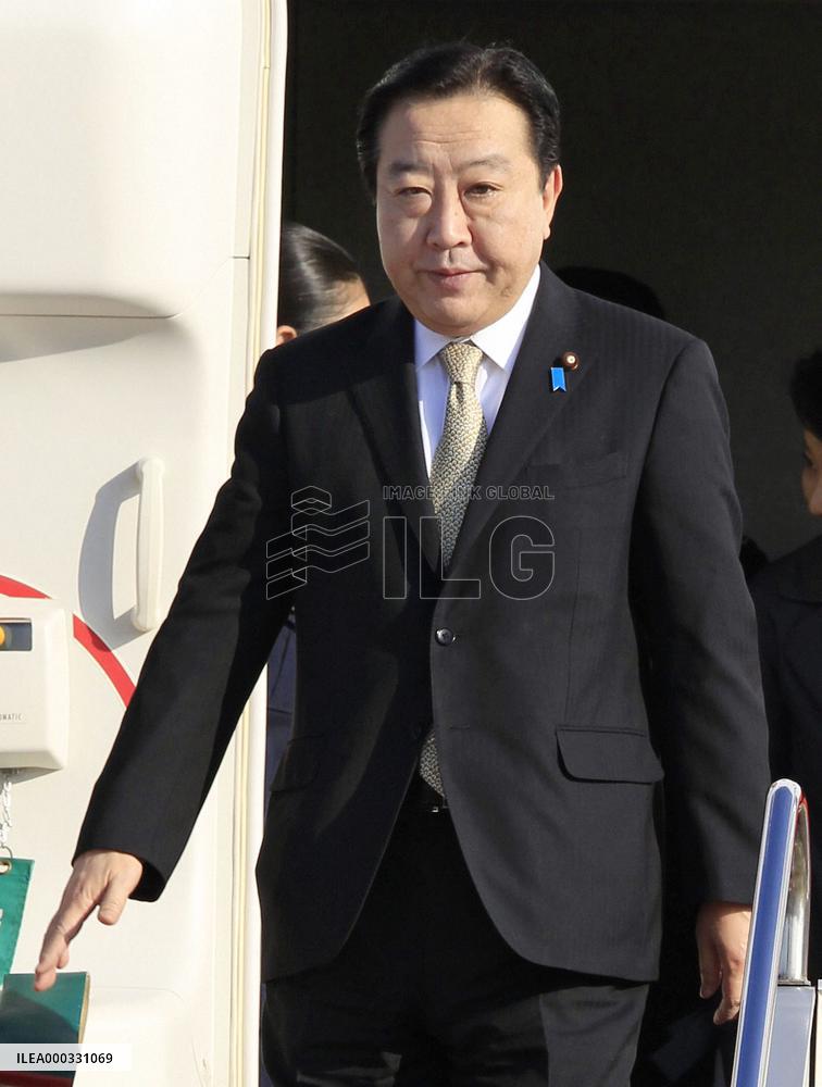 PM Noda returns from India