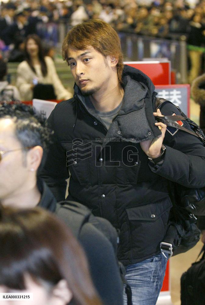 Darvish returns home