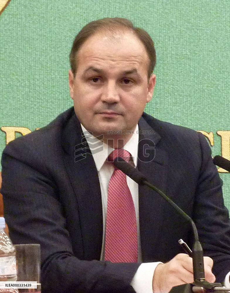 Kosovo Foreign Minister Hoxhaj in Tokyo