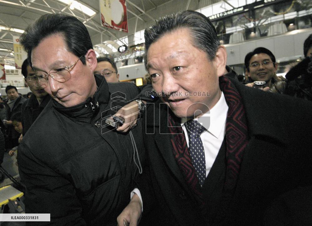 N. Korea's Song at Beijing airport