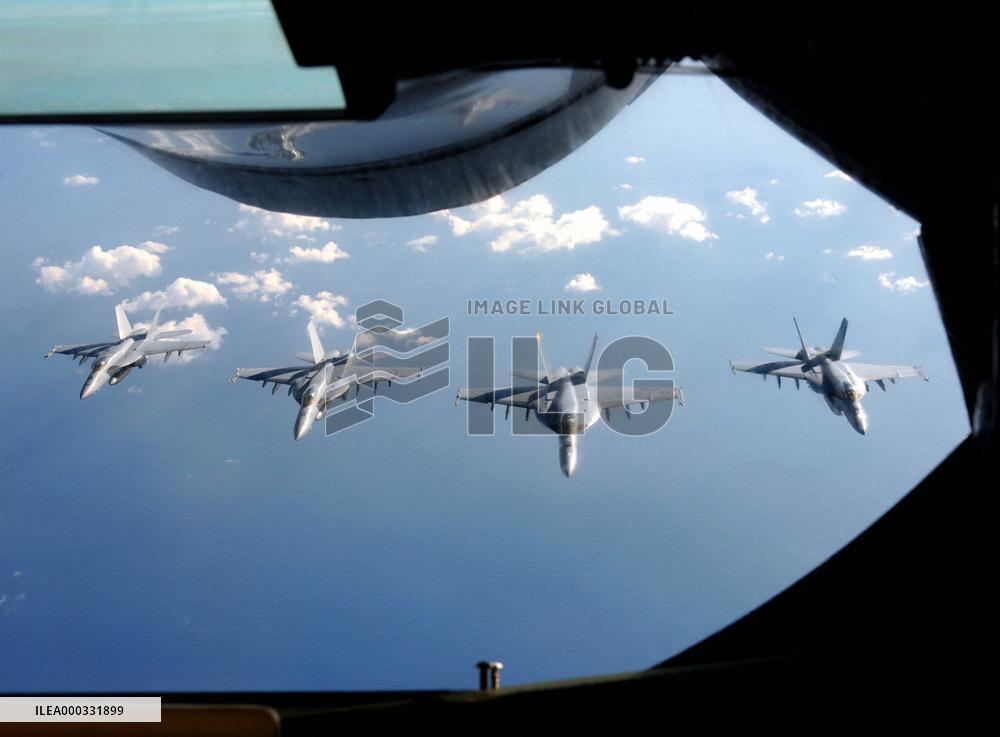 Japan-U.S. joint naval drill