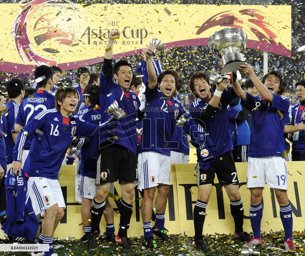 Japan win Asian Cup soccer
