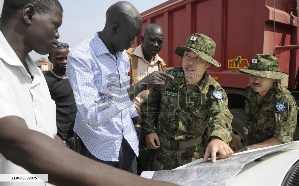 Japan SDF in S. Sudan