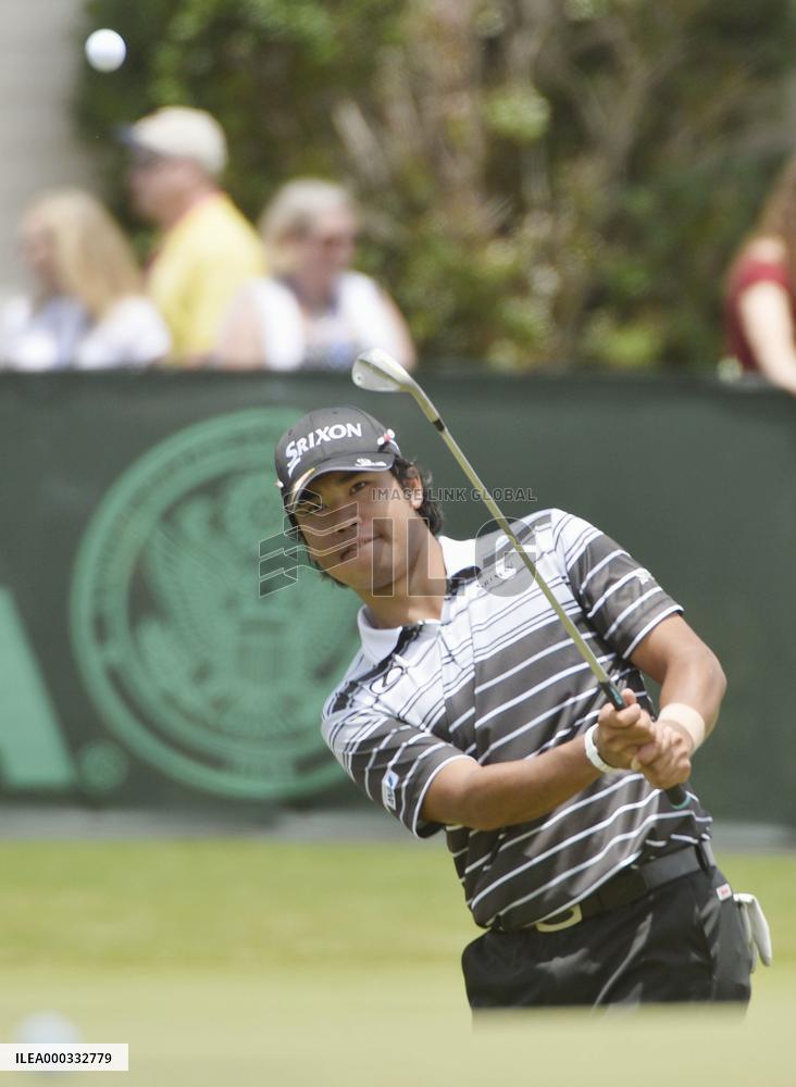 Matsuyama trains for U.S. Open