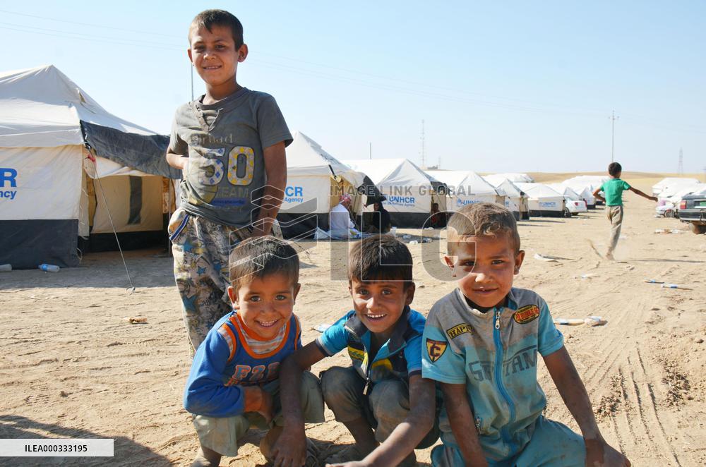 Displaced people in northern Iraq