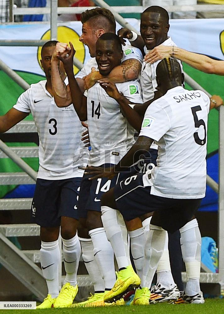 France beat Switzerland 5-2 in Group E match