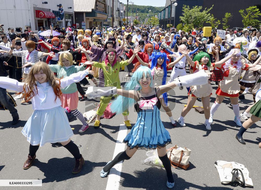 Manga, anime festival in Hokkaido