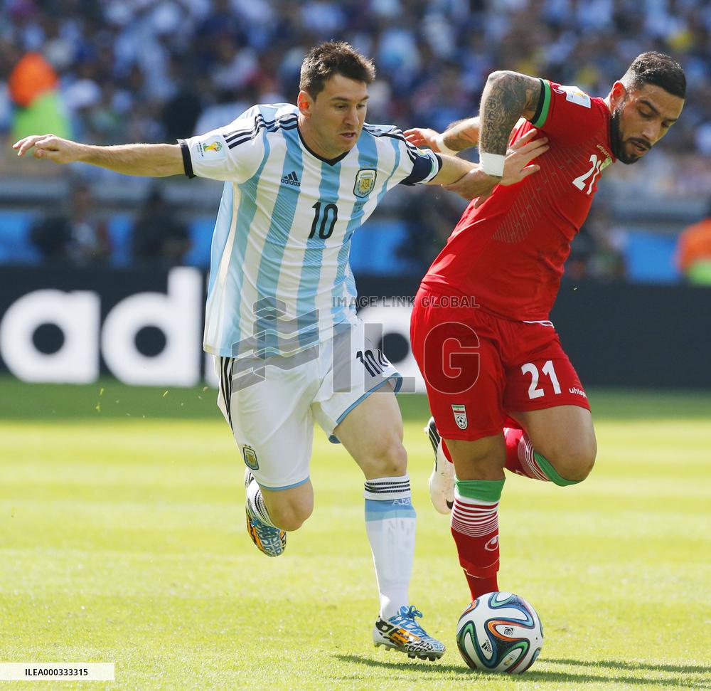 Argentina beat Iran 1-0 in World Cup Group F
