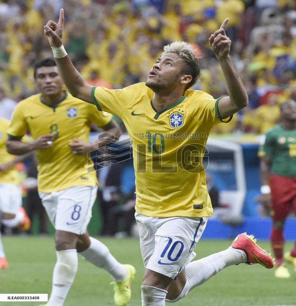 Brazil beat Cameroon 4-1 in World Cup Group A