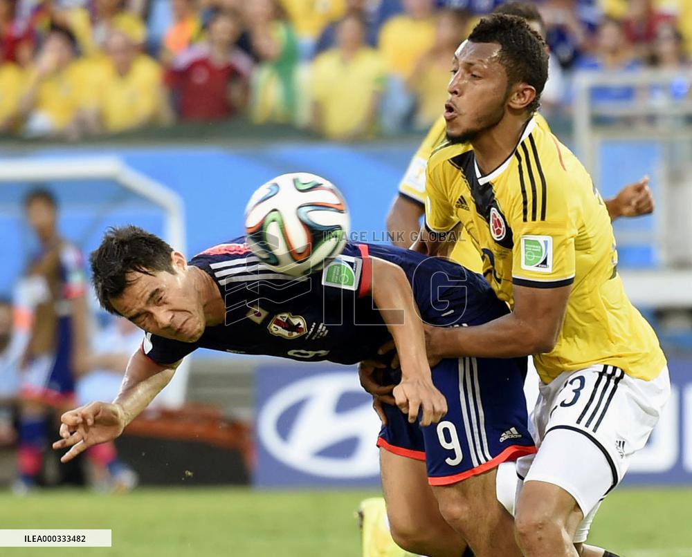 Japan crash out of World Cup after 4-1 hammering by Colombia