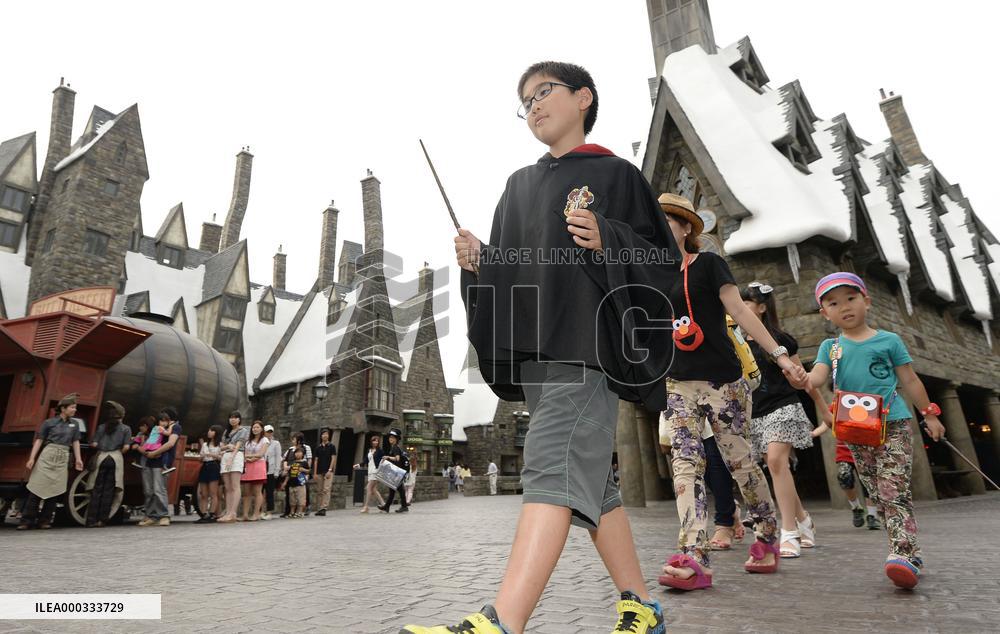 USJ's Harry Potter section previewed before opening