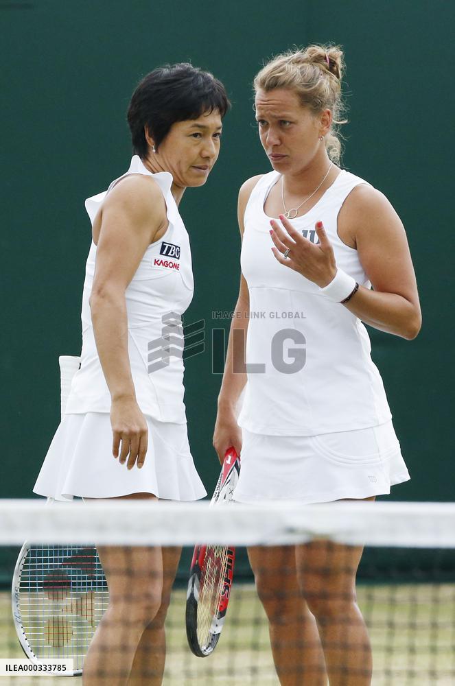 Wimbledon tennis women's doubles 2nd round