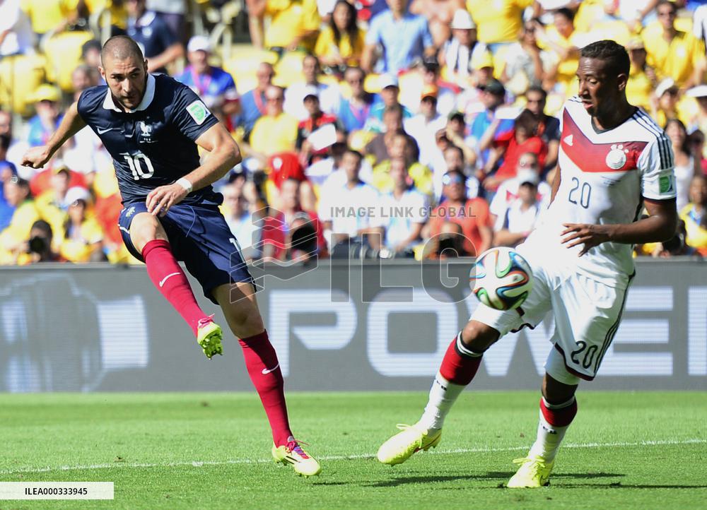 Germany beat France 1-0 in World Cup quarterfinal
