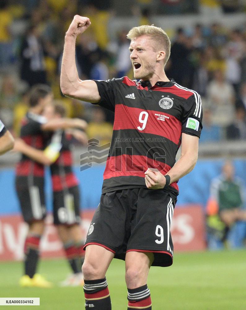 Germany crush Brazil 7-1 to reach World Cup final